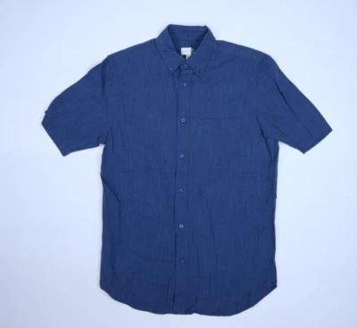 Camisa de vestir Gant Rugger manga larga con botones azul 100 % algodón para hombre M 38/40 Foto 1 de 4