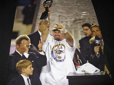 Trent Dilfer Baltimore Ravens Signed 16x20 Photo SB - Image 1 of 2