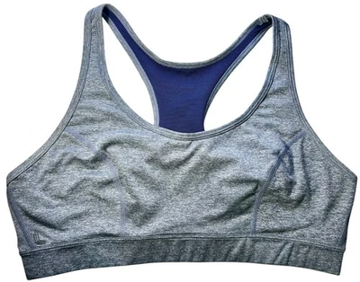 Sujetador deportivo Lolë XL Racerback azul claro PerformanceActive Wear para mujer Foto 1 de 4