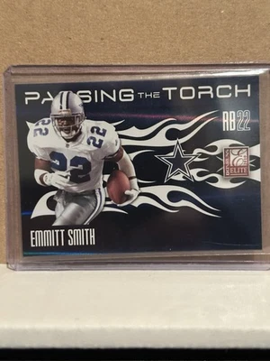 2010 donruss elite passing the torch blue emmitt smith/felix jones #8  S#34/49 - Image 1 of 2