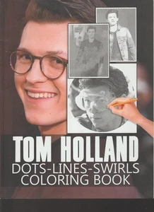 Tom Holland -COLORING BOOK - Dots - Lines - Swirls - Bild 1 von 2