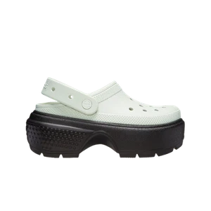 Crocs Stomp Clog Linen White Black - Picture 1 of 1