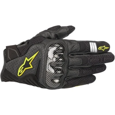 Alpinestars SMX-1 Air V2 Leather Motorcycle Gloves - Men Sizes  - Image 1 of 2