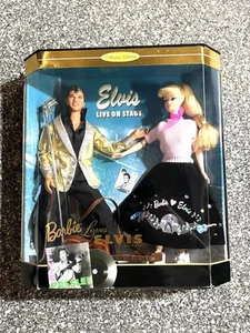 Barbie Loves Elvis Collector Edition Geschenkset Puppen 1996 Mattel #17450 - Bild 1 von 6