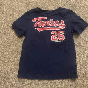 MLB Minnesota Twins #26 Max Kepler Kleinkind Kurzarm T-Shirt in Marineblau, 4T - Bild 1 von 6