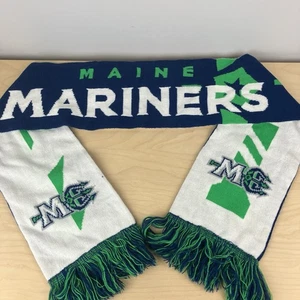 Maine Mariners ECHL Winterschal doppelseitig Minor League Hockey blau weiß - Bild 1 von 10