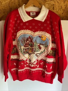 The Sabrina Carpenter Fruitcake Christmas Sweater Authentic Vintage Nutcracker - Picture 1 of 11