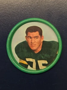 1962 Salada Football Coins #21 Forrest Gregg Tackle HOF Green Bay Packers SMU - Picture 1 of 2
