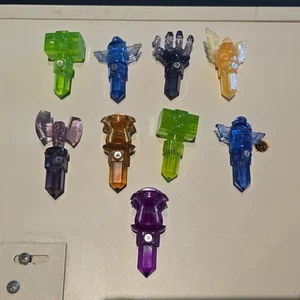 Lot of 9 Skylanders Trap Team Crystal Elements Figures - Picture 1 of 6
