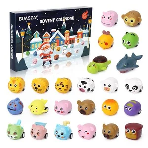 Advent Calendar 2024 for Kids, 24 Days Christmas Countdown Calendar with Pull... - Picture 1 of 7