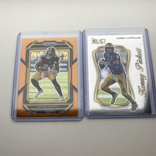 2022 Prizm /249 Najee Harris Orange Prizm #245 +2nd Card Steelers