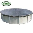 In The Swim Round Micro Mesh Above Ground Winter Pool Cover, 8-Year Warranty