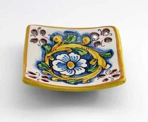 SVUOTATASCHE IN CERAMICA SICILIANA ORIGINALE BAROCCO ART 21 - Bild 1 von 1