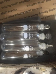 pyrex 50ml 8424 Lot Of 4 Penny Stoppers Never Used But Have Been Handled - Picture 1 of 3