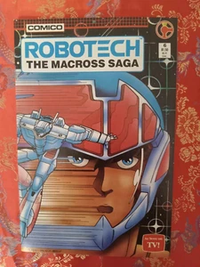 Robotech the Macross Saga Issue #6 Comic by Comico Leeke Kalnick reilly - Picture 1 of 2