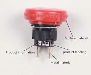 1pcs new for FUJI Button switch AH165-V AH165V NEW - Picture 1 of 4