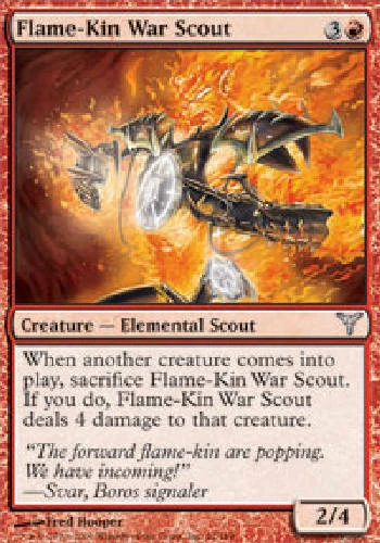FLAME-KIN WAR SCOUT Dissension MTG Magic the Gathering Cards DJMagic - Image 1 of 1