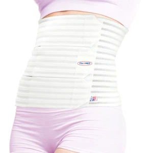 Aglutinante abdominal elástico transpirable para mujer ITA-MED - 12" de ancho - hecho en EE. UU. - Imagen 1 de 5