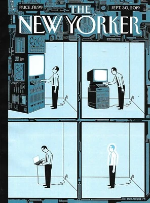 New Yorker Magazine Surgery by Remote Control TikTok Meatless Burgers 2019 - Image 1 of 4