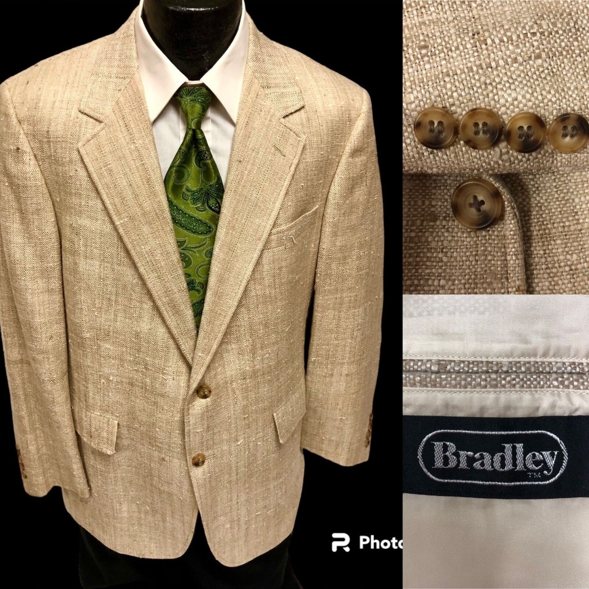 1980s 100% Silk Vintage Suit Jackets & Blazers for Men for 1980s 100% Silk Vintage Suit Jackets & Blazers for Men for