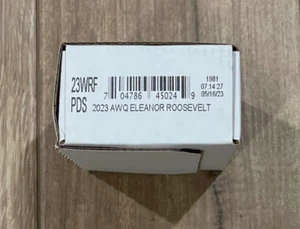2023 PDS ELEANOR ROOSEVELT AMERICAN WOMEN QUARTERS 3 ROLL SET 23WRF SEALED BOX - Picture 1 of 2