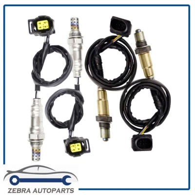 4x Oxygen sensor 1 & 2 for 2006-2007 Mercedes-Benz C230 2.5L Upstream+Downstream - Image 1 of 4