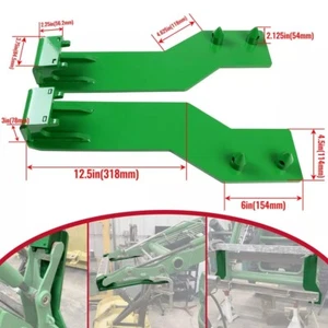 Tractor Loader Quick Tach Weld On Mounting Brackets For John Deere - Picture 1 of 16