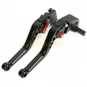 Palancas de freno de embrague corto Honda CB1000R Neo Sports Cafe 2018-2020 negras EE. UU. - Imagen 1 de 4
