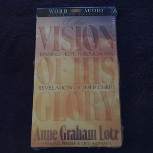 NEW Vision Of His Glory Audio Cassette Book Anne Graham Lotz Jesus Christ - Imagen 1 de 2
