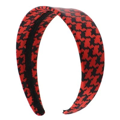 Diadema de dientes de perro satinado de 2 pulgadas Motique Accessories para mujer y niña Foto 1 de 3