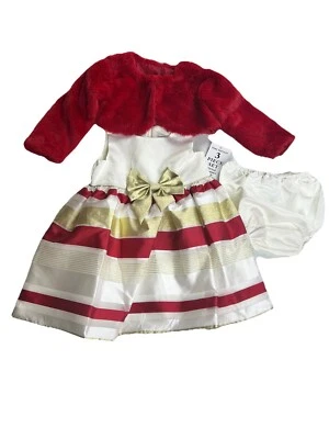 Conjunto de 3 peças de roupa de férias para meninas de 3 a 6 meses edições raras novo com etiquetas - Imagem 1 de 4