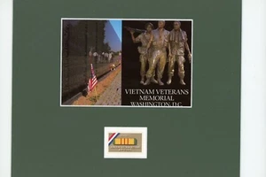Dedication of the Vietnam Wall Memorial & the stamp honoring Vietnam Veterans - Picture 1 of 1