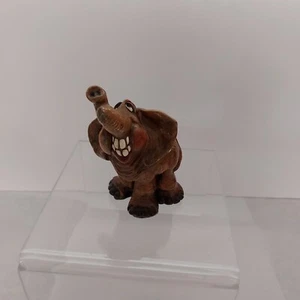 Elephant Smiling 1985 by John Raya Vintage Beasties of the Kingdom Signed - Bild 1 von 4