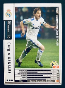 2010-11 Panini SEGA WCCF Soccer Game KING EXTRA Sergio Canales Real Madrid card - Picture 1 of 1