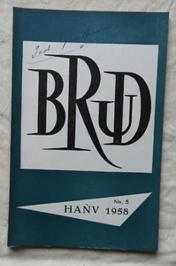 * Revue bretonne ancienne en breton * BRUD * niv. 5 Année 1958 * - Imagen 1 de 1