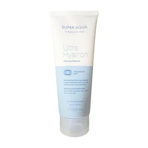 Missha Super Aqua Ultra Hyalron Foaming Cleanser 200ml - Picture 1 of 2