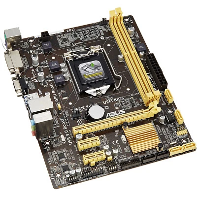 Placa Base Asus B85M-K 1150 (Socket H3) Micro ATX Usada **Falla ethernet placa** - Imagen 1 de 4