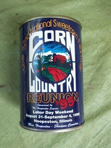 INDIANA FARM HOUSE FIND=HOOPESTON,ILLINOIS 1995 SWEETCORN FESTIVAL BANK - Picture 1 of 5