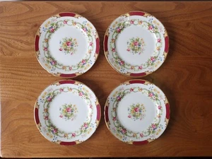 Shelley Dubarry tea dessert plates x 4 - Picture 1 of 21