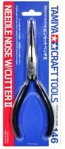 Tamiya Needle Nose pliers w/Cutter II 74146 from Japan - Picture 1 of 5