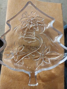 Hermoso plato de caramelo para servidor de árbol de Navidad de vidrio de 7,5"" X 6,5"" para el hogar hermoso - Imagen 1 de 9