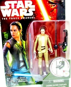 STAR WARS, REY (TRAJE DE RESISTENCIA), LA FUERZA DESPIERTA CON ACCESORIOS, HASBRO - Imagen 1 de 12