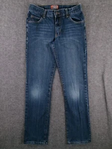 Old Navy Jean Youth 16 Blue Regular Skinny Causal Dark Wash Skater Faded 29X30 - Picture 1 of 14