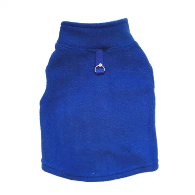 Small Pet Dog Warm Fleece Vest Clothes Coat Puppy Shirt Sweater Winter Appare Ⓢ - Image 1 of 4