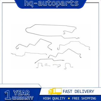 Kit de línea hidráulica Dorman de 10 piezas de acero inoxidable para freno Dodge Ram 2500 2000 Foto 1 de 4