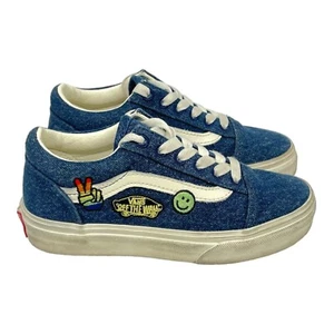 Vans Old Skool Kinder Unisex Blau EUR 31 - Picture 1 of 3