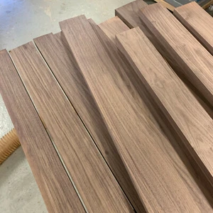 Brett Nussbaum 80cm Massiv Holz Kantholz Bohle Vierkantholz Leiste Holzleiste - Bild 1 von 10