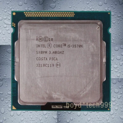 Processador Intel Core i5-3570K i5 3570K 3.4 GHz 5 GT/s 4 núcleos LGA 1155 CPU - Imagem 1 de 2