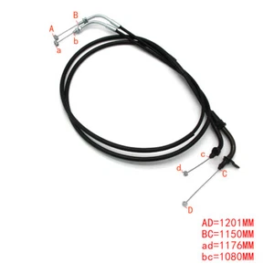Throttle Cable for Yamaha XVS1100 DragStar/V-Star Custom XVS1100A V-Star Classic - Picture 1 of 7