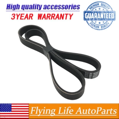 6PK2360 EPDM Serpentine Belt fits Chevrolet GMC Mercedes-Benz Oldsmobile Lincoln Foto 1 de 4